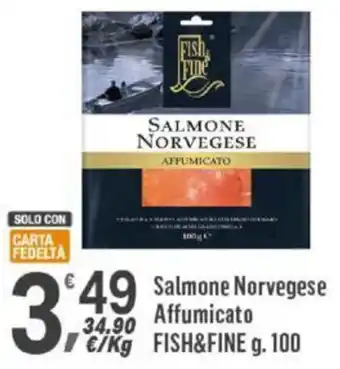 Salmone Norvegese Affumicato FISH&FINE g. 100