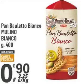 Supermercati Dok Pan Bauletto Bianco MULINO BIANCO 400 g offerta