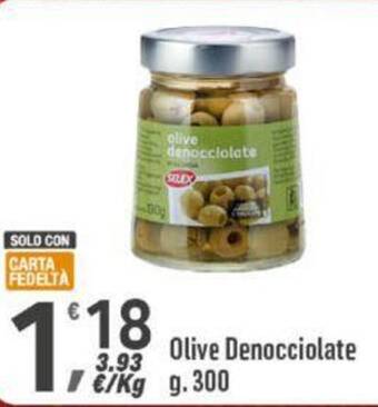 Supermercati Dok Olive Denocciolate g 300 offerta