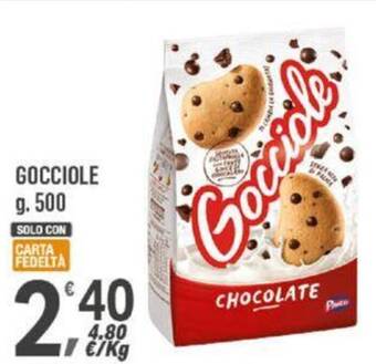 Supermercati Dok GOCCIOLE g. 500 offerta