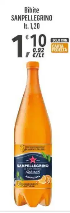 Supermercati Dok Bibite SANPELLEGRINO lt. 1,20 offerta