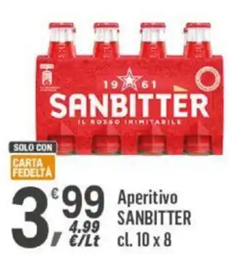 Supermercati Dok Aperitivo SANBITTER cl 10 x 8 offerta