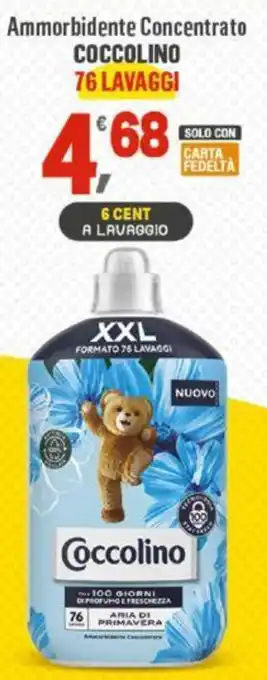 Supermercati Dok Ammorbidente Concentrato COCCOLINO offerta