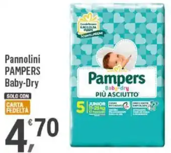 Supermercati Dok Pannolini PAMPERS Baby-Dry offerta