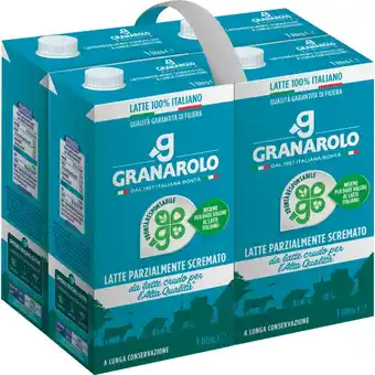 Spazio Conad Latte parzialmente scremato granarolo offerta