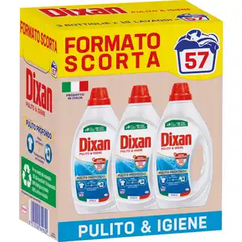 Detersivo liquido lavatrice dixan