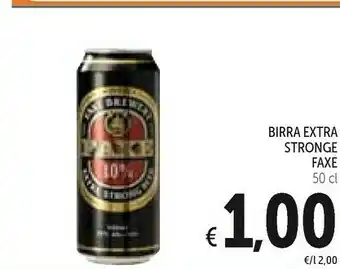Conad Faxe Birra offerta
