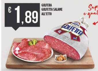Euroesse GOLFERA GOLFETTA SALAME ALL'ETTO offerta
