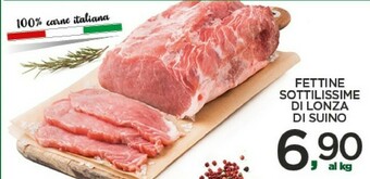 Despar Fettine Sottilissime Di Lonza Di Suino offerta