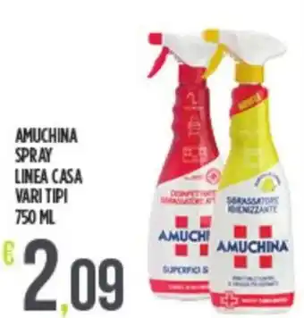 Euroesse AMUCHINA SPRAY LINEA CASA VARI TIPI 750 ML offerta