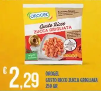 Euroesse OROGEL GUSTO RICCO ZUCCA GRIGLIATA 250 GR offerta
