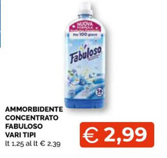 Mercatò Big AMMORBIDENTE CONCENTRATO FABULOSO VARI TIPI offerta