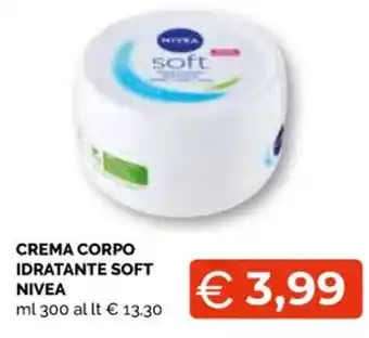 CREMA CORPO IDRATANTE SOFT NIVEA ml 300