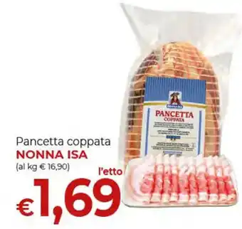 Supermercati Nonna Isa Pancetta coppata NONNA ISA offerta