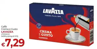 Supermercati Nonna Isa Caffè Crema e Gusto LAVAZZA classico 3x250 g offerta