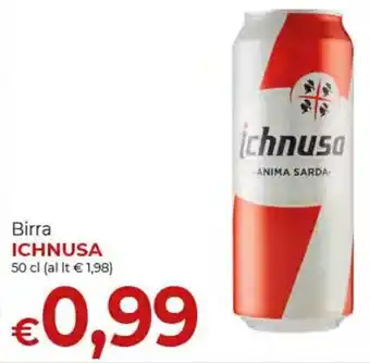Supermercati Nonna Isa Birra ICHNUSA 50 cl offerta