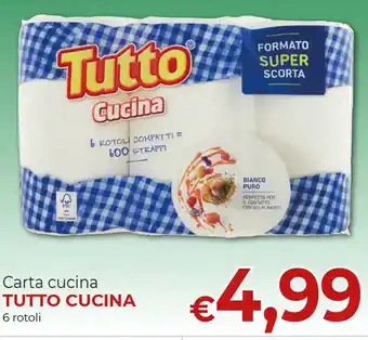 Carta cucina TUTTO CUCINA 6 rotoli