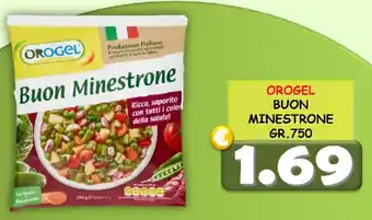 OROGEL BUON MINESTRONE GR.750