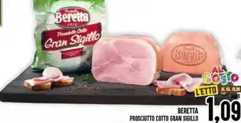 Iper Pellicano BERETTA PROSCIUTTO COTTO GRAN SIGILLO offerta
