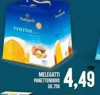 Iper Pellicano MELEGATTI PANETTONDORO GR.750 offerta