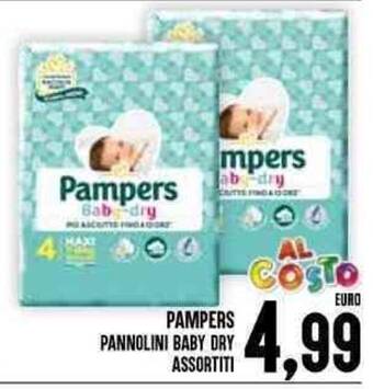 Iper Pellicano PAMPERS PANNOLINI BABY DRY ASSORTITI offerta