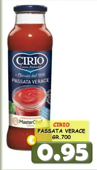 CIRIO PASSATA VERACE 700 gr.