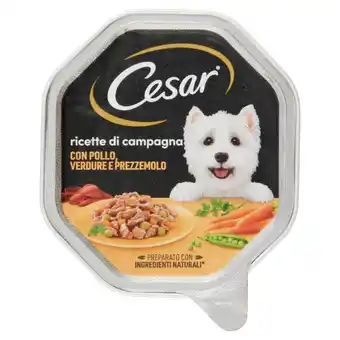 Iperal Alimento umido per cane cesar offerta
