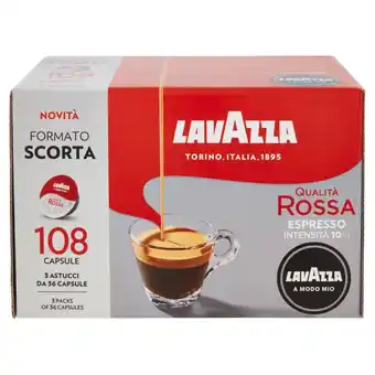 Iperal Capsule qualità rossa a modo mio lavazza offerta