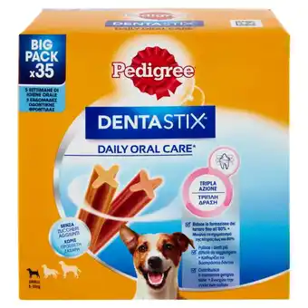 Iperal Snack per cane denta stix pedigree offerta