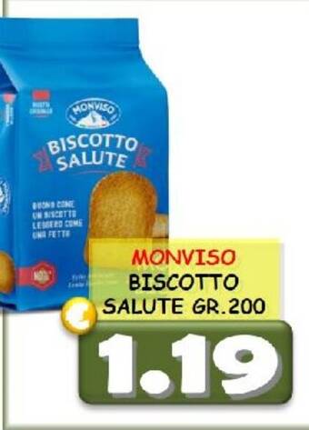 MercADone MONVISO BISCOTTO SALUTE GR.200 offerta