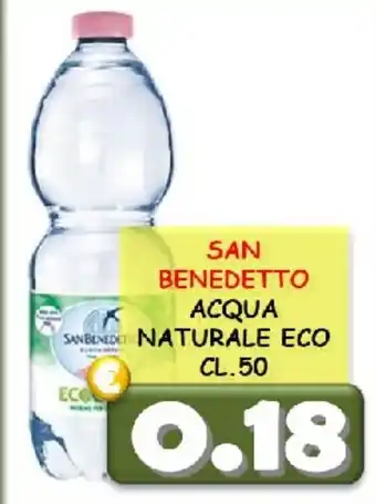 MercADone SAN BENEDETTO ACQUA NATURALE ECO CL.50 offerta