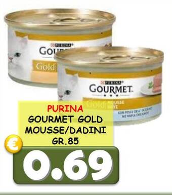 MercADone PURINA GOURMET GOLD MOUSSE/DADINI GR. 85 offerta