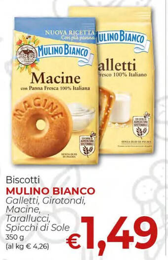 Maxi Nonna Isa Biscotti MULINO BIANCO 350 g offerta