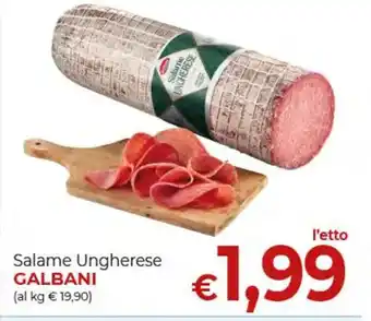 Maxi Nonna Isa Salame Ungherese GALBANI offerta