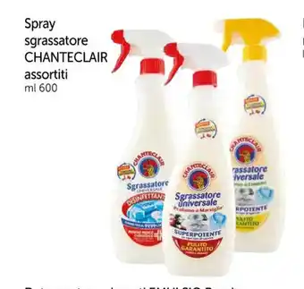 Famila Spray sgrassatore CHANTECLAIR assortiti ml 600 offerta