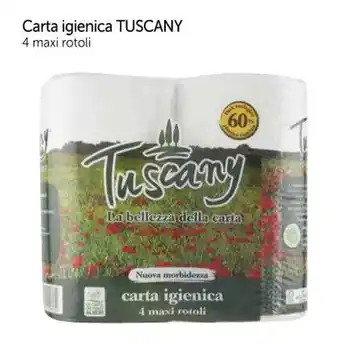 Famila Carta igienica TUSCANY 4 maxi rotoli offerta