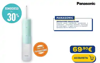 PANASONIC IRRIGATORE ORALE DJ4B
