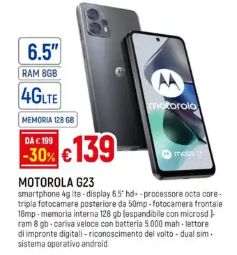IperFamila MOTOROLA G23 offerta