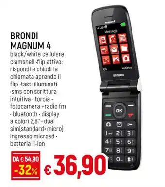 IperFamila BRONDI MAGNUM 4 offerta