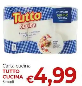 Carta cucina TUTTO CUCINA 6 rotoli