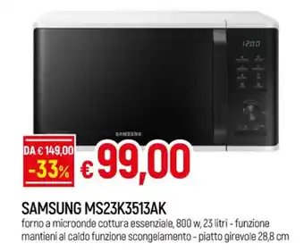 SAMSUNG MS23K3513AK