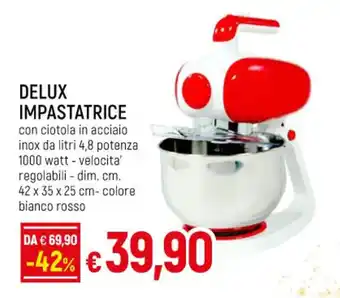 IperFamila DELUX IMPASTATRICE offerta
