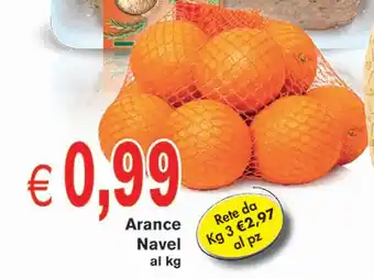 D'Italy Arance Navel offerta