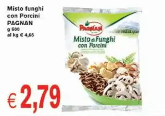 D'Italy Misto funghi con Porcini PAGNAN g 600 offerta