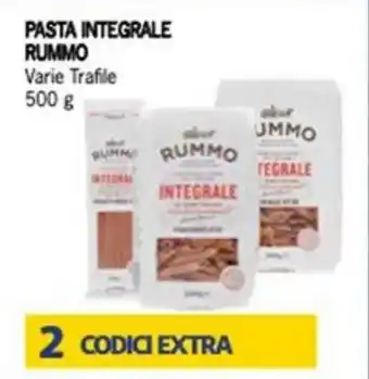 PASTA INTEGRALE RUMMO Varie Trafile 500 g