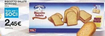 Coop Monviso Fette biscottate offerta