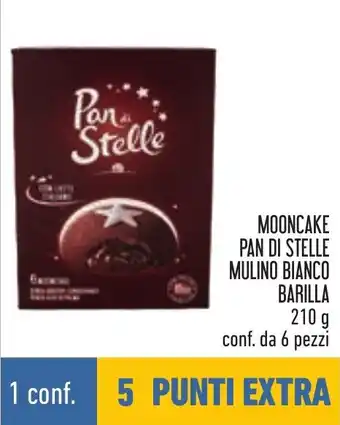 Conad MOONCAKE PAN DI STELLE MULINO BIANCO BARILLA 210 g conf. da 6 pezzi offerta