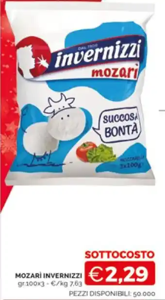 MOZARI INVERNIZZI gr 100 x 3