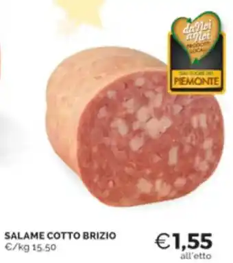 Mercatò SALAME COTTO BRIZIO offerta