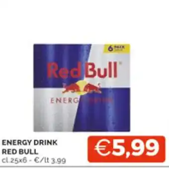 ENERGY DRINK RED BULL cl 25x6